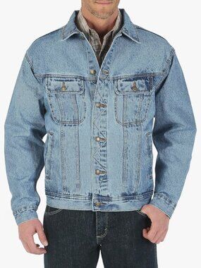 Wrangler Men's Denim Trucker Jacket